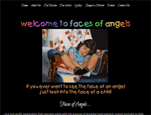Tablet Screenshot of facesofangels.com